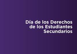 MAÑANA (JUEVES) A LAS 10 SE REALIZARÁ EL ACTO OFICIAL POR EL DÍA DE LOS DERECHOS DE LOS ESTUDIANTES SECUNDARIOS