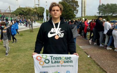 JUEGOS BONAERENSES 2021: BENJAMÍN ITURRE, MEDALLA DE BRONCE