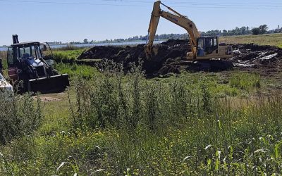 PUENTE DE CUERO DE ZORRO: LLEGA MÁS MAQUINARIA Y SE ACOPIA MATERIAL PARA EJECUTAR LA OBRA DE EMERGENCIA