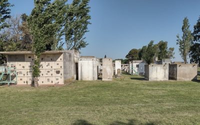 TERMINAN LAS TAREAS DE SANEAMIENTO DE UN SECTOR DEL CEMENTERIO DE BERUTI EN EL QUE HABÍA NICHOS CON PROBLEMAS ESTRUCTURALES