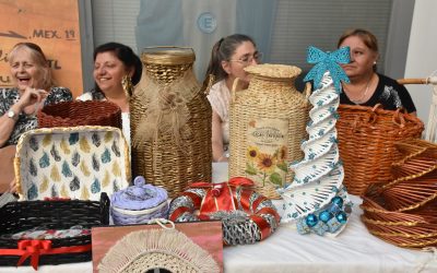 EMOTIVO ACTO Y MUESTRA DE CIERRE ANUAL DE TALLERES DE LA ESCUELA MUNICIPAL DE TRENQUE LAUQUEN,  QUE SACÓ SU FIESTA A LA CALLE