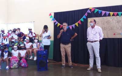 FERNÁNDEZ PARTICIPÓ DEL INICIO DE CLASES EN LA EPNº47 Y EESNº2 E HIZO ENTREGA SIMBÓLICA DE “LLAVES” DEL ASCENSOR EN EL EDIFICIO DE LOS COLEGIOS SECUNDARIOS