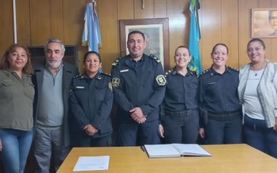 ASUMIÓ LA NUEVA TITULAR DE LA COMISARÍA DE LA MUJER Y LA FAMILIA LOCAL, EN UN ACTO DEL QUE PARTICIPÓ EL INTENDENTE Y FUNCIONARIOS MUNICIPALES
