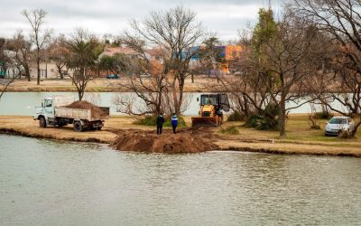 EMPEZARON HOY (SÁBADO) LOS TRABAJOS PRELIMINARES DEL PROYECTO DE REMODELACIÓN INTEGRAL EN EL PARQUE “CONRADO VILLEGAS”
