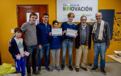 DESDE AHORA EL POLO CIENTÍFICO TECNOLÓGICO TIENE DOS EMBAJADORES: VALENTINO, DE 13 AÑOS, Y FRANCO, DE 14