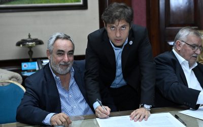 EL INTENDENTE MIGUEL FERNÁNDEZ FIRMÓ HOY CON LA PROVINCIA EL CONVENIO “MUNICIPIOS A LA OBRA” POR CASI 300 MILLONES DE PESOS PARA TRENQUE LAUQUEN