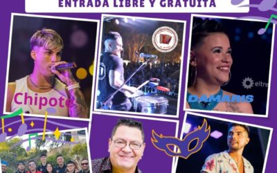 CULTUR 30 EDICIÓN FEBRERO DE CARNAVAL, ESTE SÁBADO (15) Y DOMINGO (16) EN 30 DE AGOSTO CON ARTISTAS, MUÑECOS, CABEZONES Y LOS AUTOS LOCOS