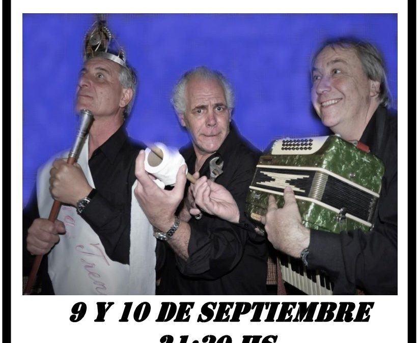 “ZEUS II, EL TRASPASO”, LA PROPUESTA DE MÚSICA Y HUMOR DE “PANCHO” ROSSI, JUAN CARACOTCHE Y ANDRÉS MAC GUIRE, SE PRESENTA HOY Y MAÑANA EN EL TEATRO ESPAÑOL