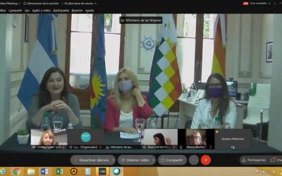 VIOLENCIA DE GÉNERO: FERSTER PARTICIPÓ DE UNA REUNIÓN CON LA VICEGOBERNADORA VERÓNICA MAGARIO Y LA MINISTRA GÓMEZ ALCORTA