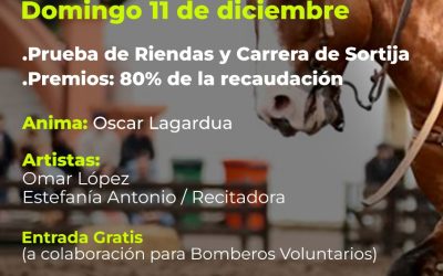 BERUTI: EL DOMINGO 11 DE DICIEMBRE SE INAUGURA EL PREDIO ZOPPICONI, CON UNA PRUEBA DE RIENDAS Y CARRERA DE SORTIJA