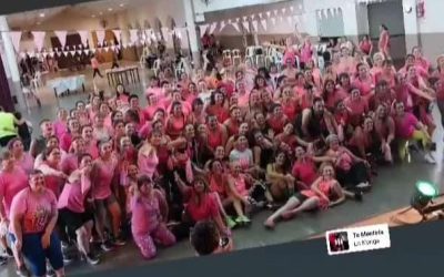ACOMPAÑAMIENTO, PARTICIPACIÓN, BAILE Y ALEGRÍA PARA CONCIENTIZAR Y PREVENIR EL CÁNCER DE MAMA, EN LA JORNADA DE ZUMBA ROSA EN EL CLUB BARRIO ALEGRE