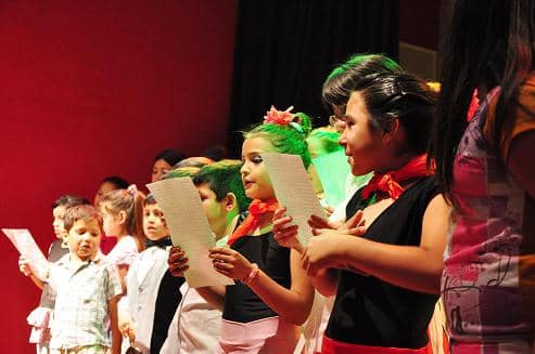 Acto de fin de año de Casa del Niño