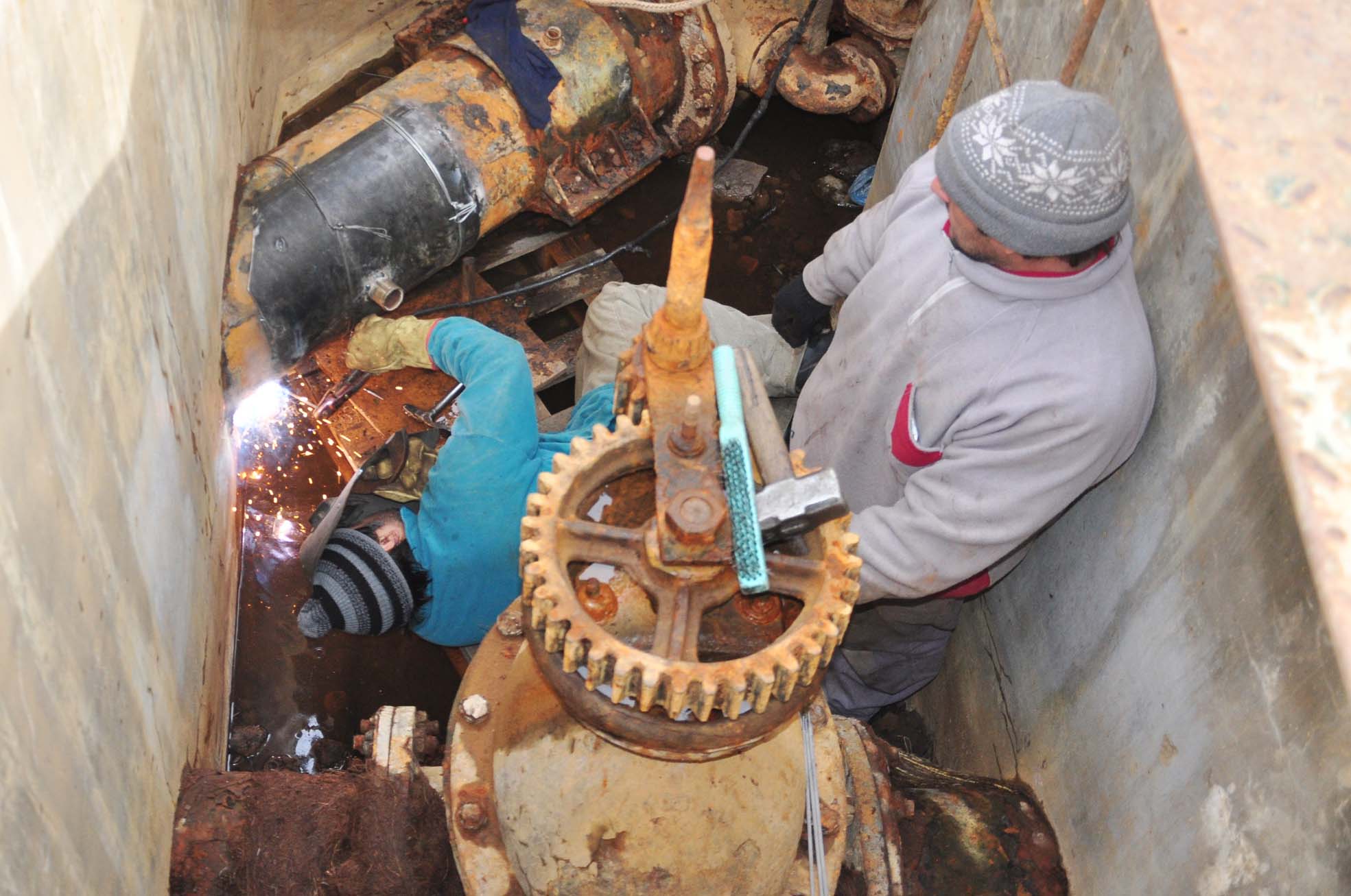 Agua: Se reconectan las bombas de Mari Lauquen