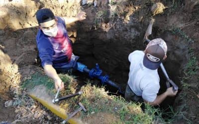 AGUA POTABLE: SERVICIOS SANITARIOS CAMBIÓ DOS VÁLVULAS EN LA CALLE DORREGO Y MAÑANA (SÁBADO) REEMPLAZARÁ OTRA EN PASO Y QUINTANA