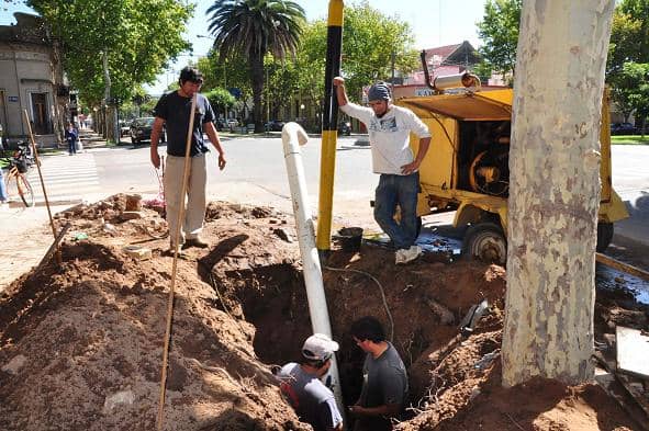 Realizan reparaciones en la Red de Agua