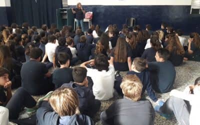 EL MUNICIPIO DIO UNA CHARLA SOBRE CUIDADO DEL AMBIENTE EN EL INSTITUTO DI GERÓNIMO