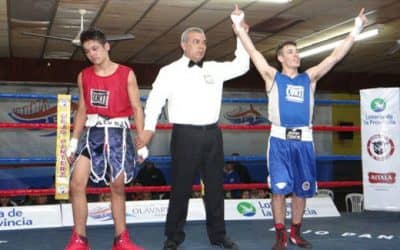 Curso de arbitraje de boxeo durante el fin de semana