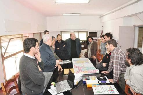 Arquitectos recorren la ciudad