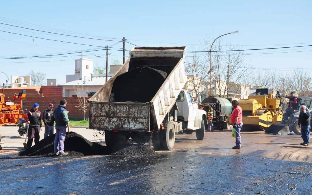 El Municipio inició hoy la pavimentación del Aramendi