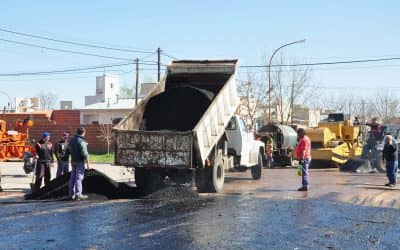 El Municipio inició hoy la pavimentación del Aramendi