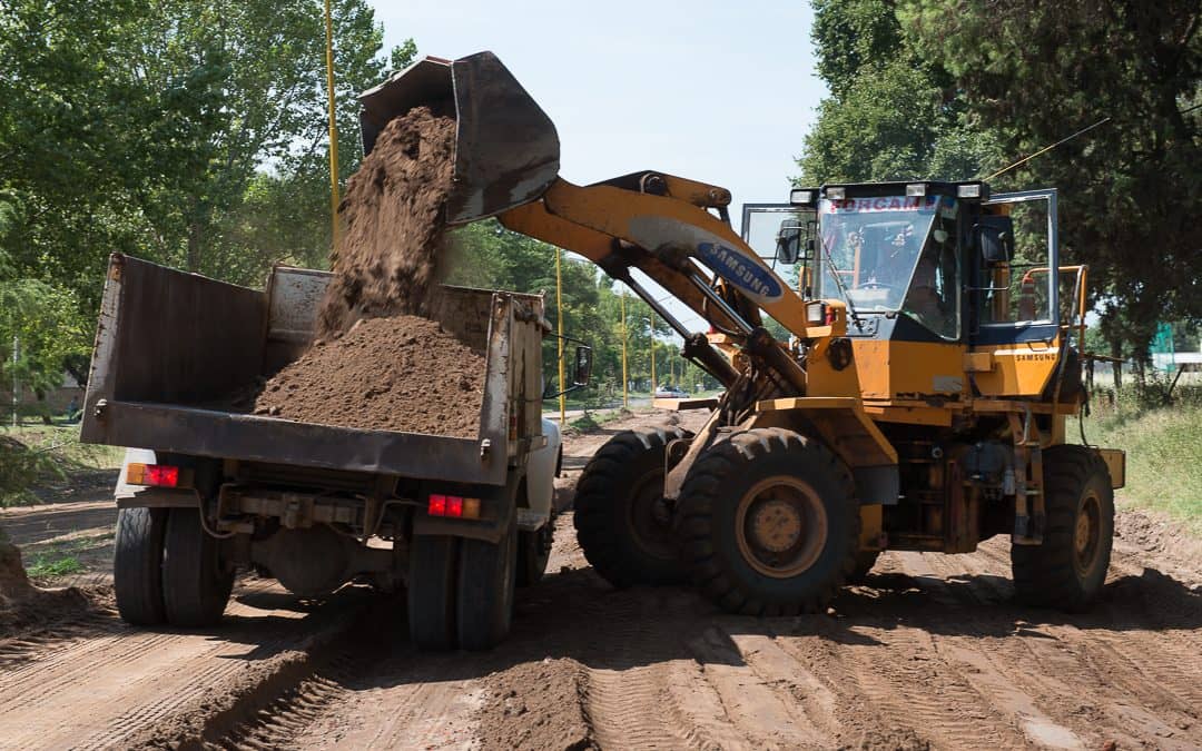 Comenzó la obra de pavimento en la calle Lagos