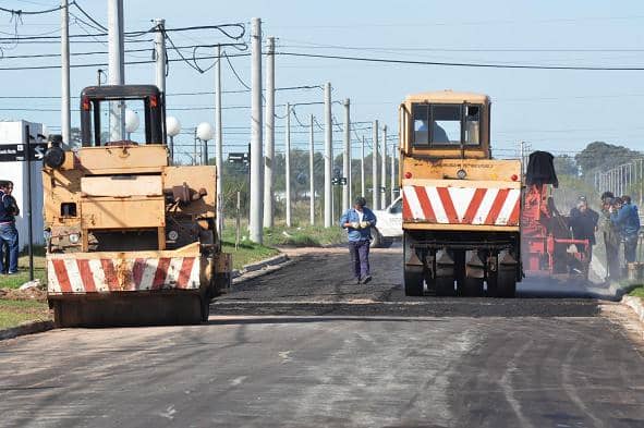 Llambías: El Municipio finalizó la pavimentación