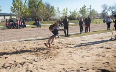 Se realizó el encuentro regional de Atletismo de Escuelas de Iniciación Deportiva