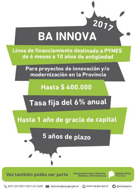 Lanzan una nueva edición del concurso BA Innova