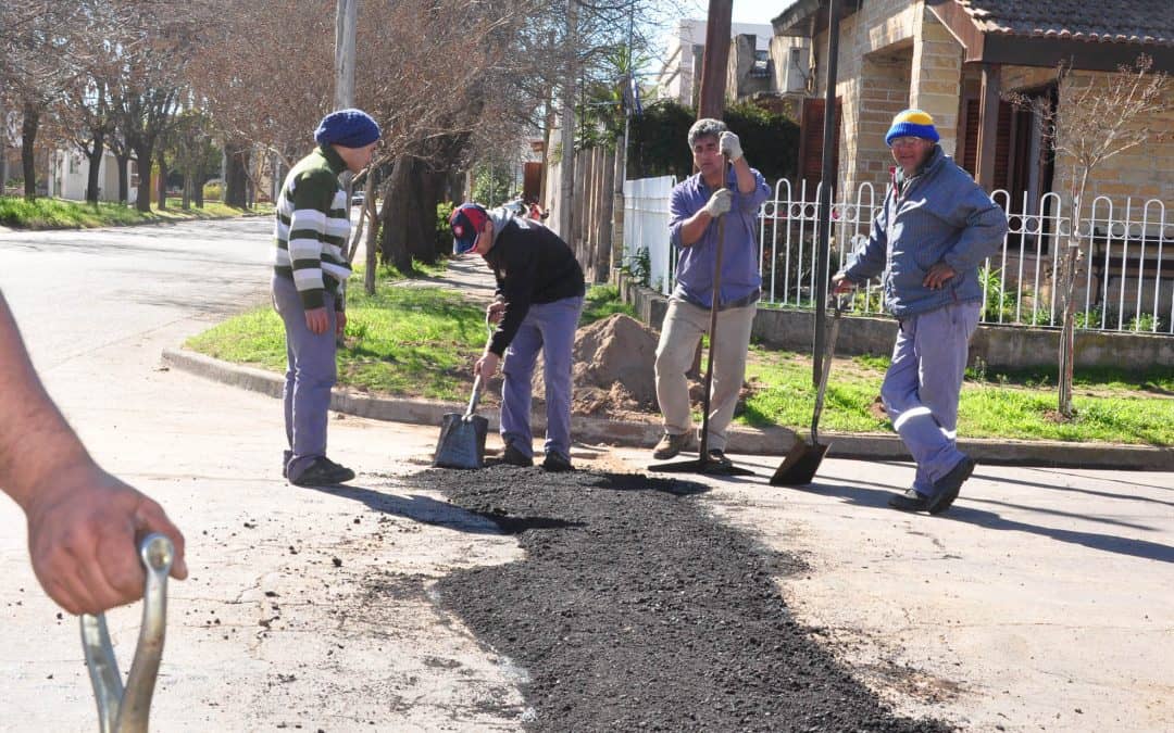 Continúa el plan de conservación del pavimento en la ciudad