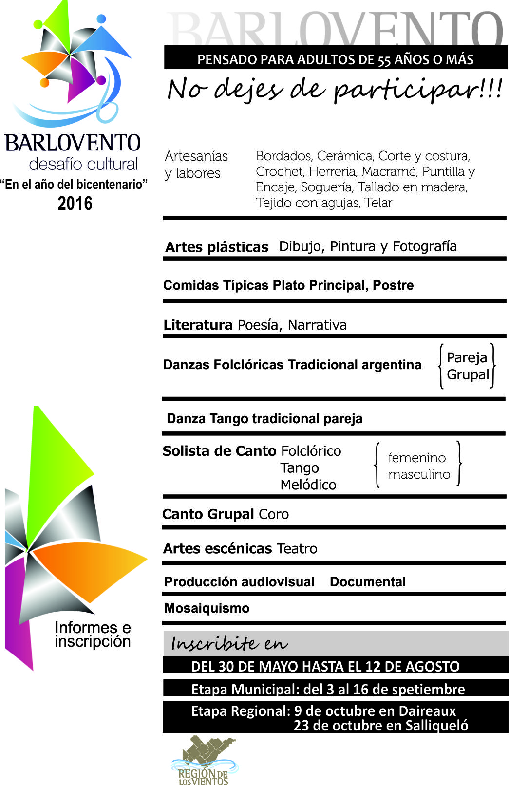 Continúa la inscripción para el Programa Barlovento