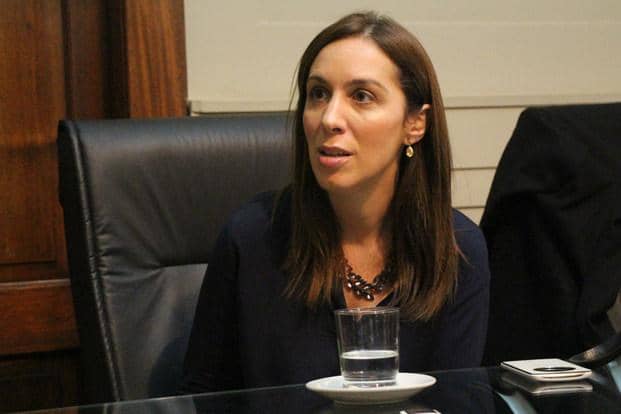 La Gobernadora Vidal recibe a Fernández