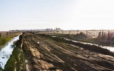 El Municipio reparó una zanja y denunció al vecino que la hizo