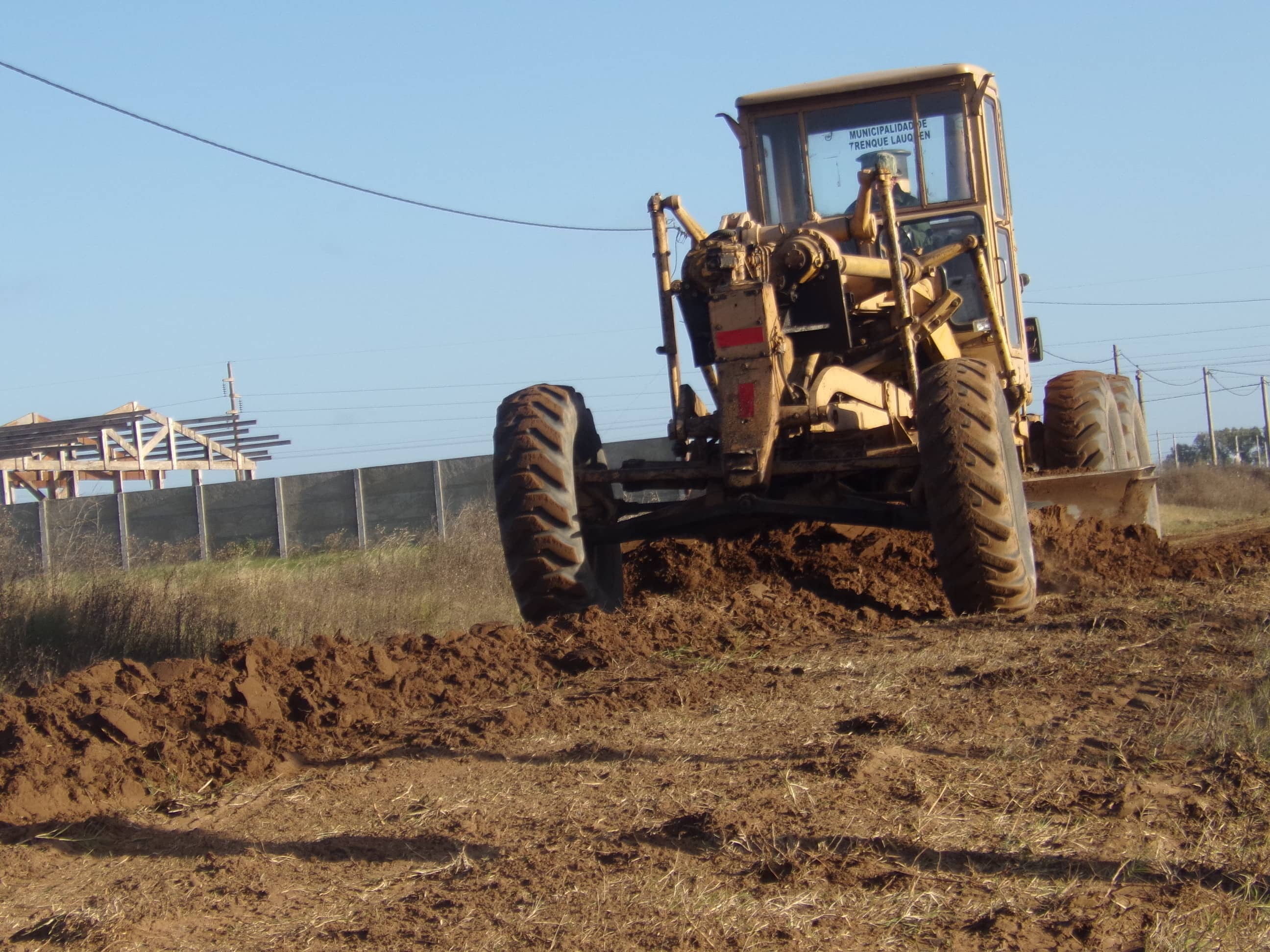 Trabajos en los caminos rurales y suburbanos