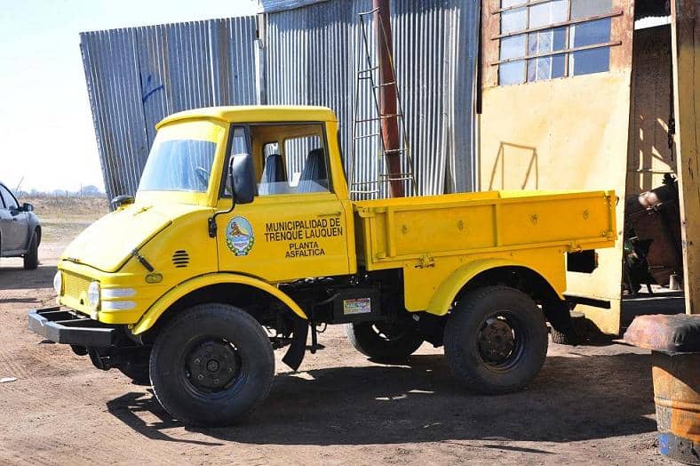 El Municipio recuperó un camión Unimog