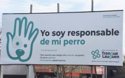 “YO SOY RESPONSABLE DE MI PERRO”, LA CAMPAÑA QUE IMPULSA EL MUNICIPIO JUNTO A DISTINTOS SECTORES DE LA COMUNIDAD