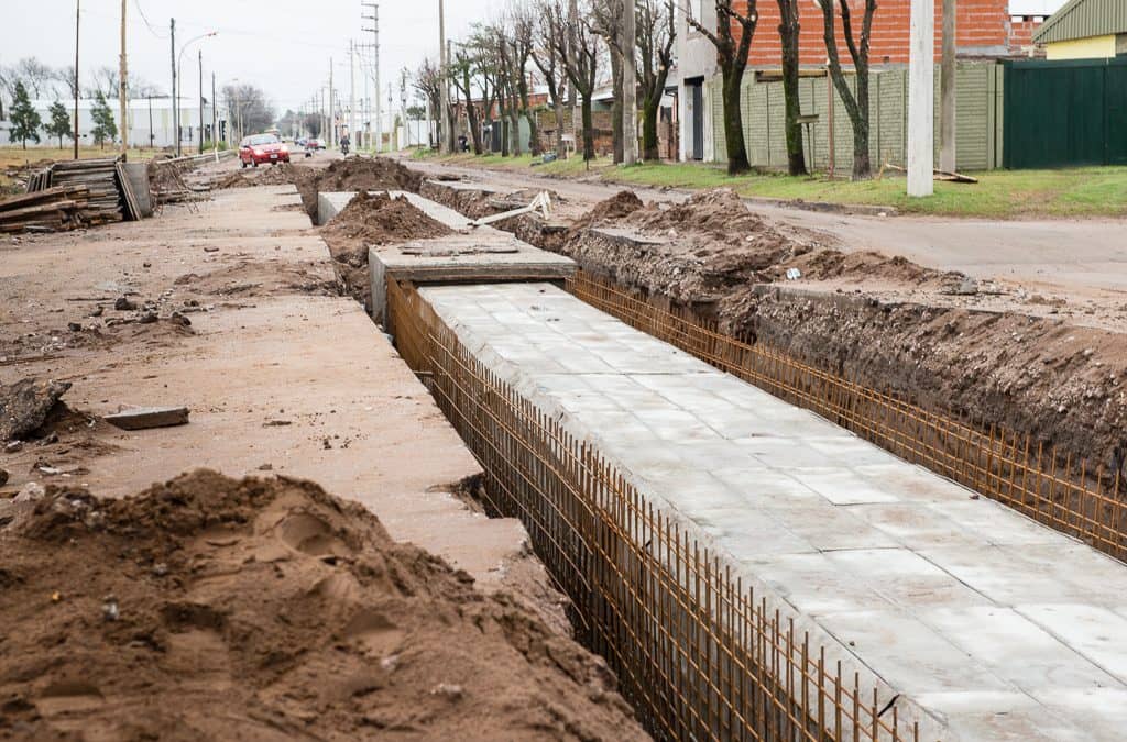 El Municipio finaliza el primer tramo del desagüe pluvial de calle Maldonado