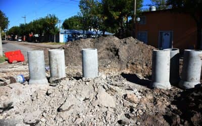 Se conectan las bocas de tormenta y se prevé la pronta pavimentación de la calle Maldonado