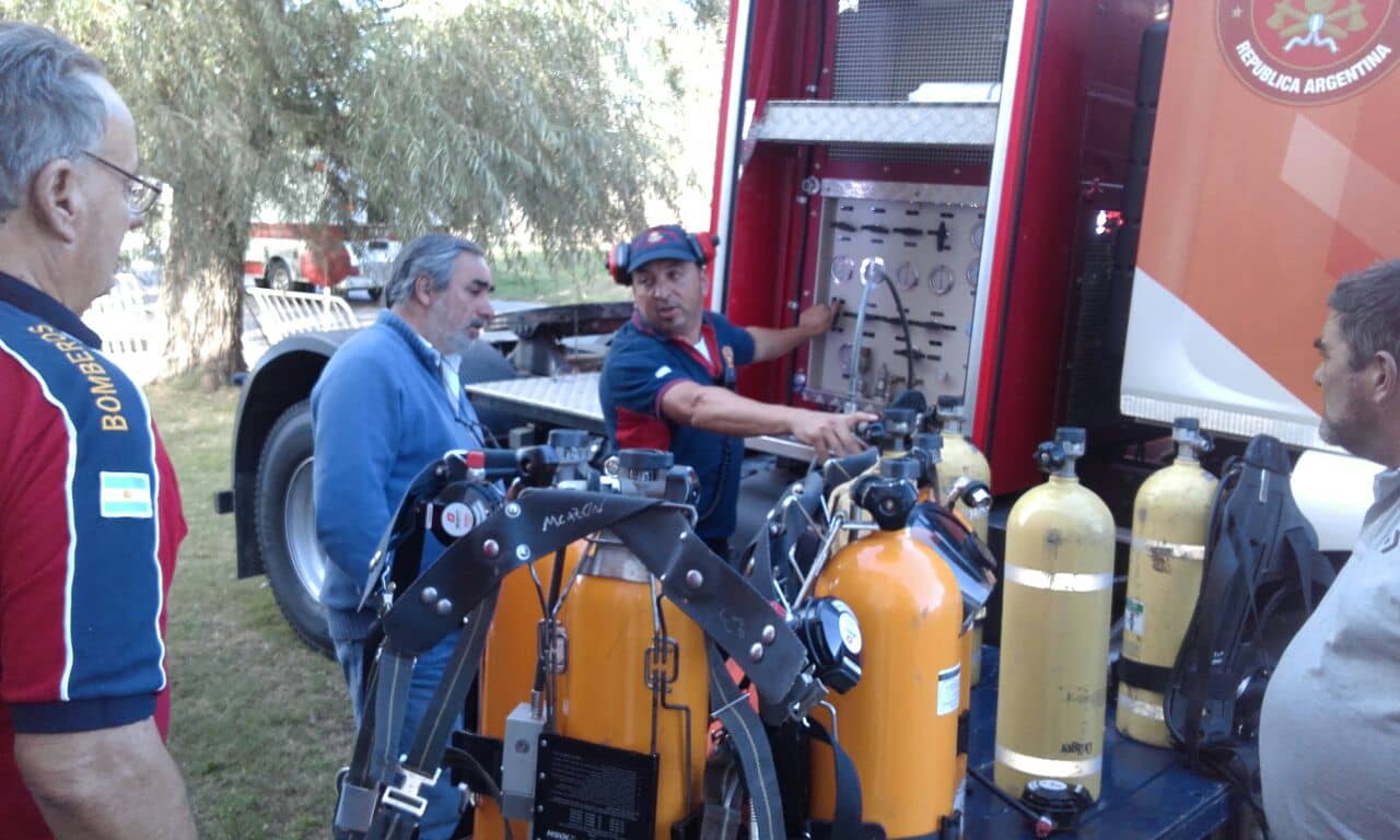 Se realizó una Jornada de capacitación para Bomberos