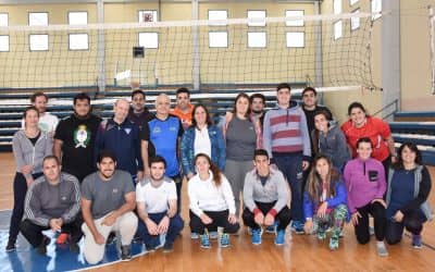 Se realizó una capacitación para entrenadores de vóley