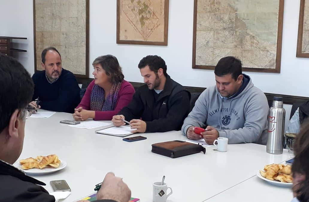 FABRIS EXPUSO DE QUÉ MANERA TRABAJA EL MUNICIPIO CON LA RURAL EN UNA REUNIÓN DE LA ZONA I DE CARBAP