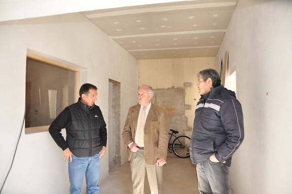 Feito y Carabelli recorrieron avances de obras