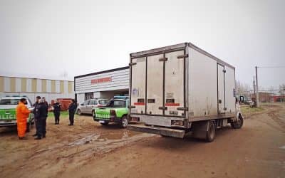 Personal de Contralor secuestró 1800 kilos de carne sin documentación