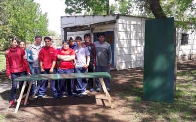 Alumnos del Centro Laboral realizan tablones para la Feria EcoFines