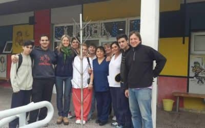 Alumnos de la Técnica hicieron un proyecto para el Hogar Castella