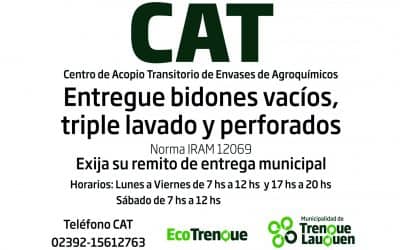Nuevo horario de atención del CAT