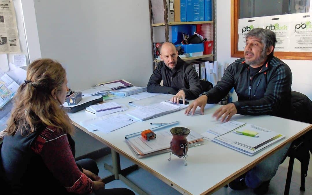 Representantes del CEAMSE estuvieron hoy en Trenque Lauquen