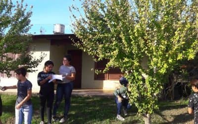 Se inicia el censo de arbolado urbano público en 30 de Agosto