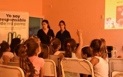 ZOONOSIS VISITO LA ESCUELA N°48 PARA CHARLAR CON LOS CHICOS SOBRE LA TENENCIA RESPONSABLE DE MASCOTAS