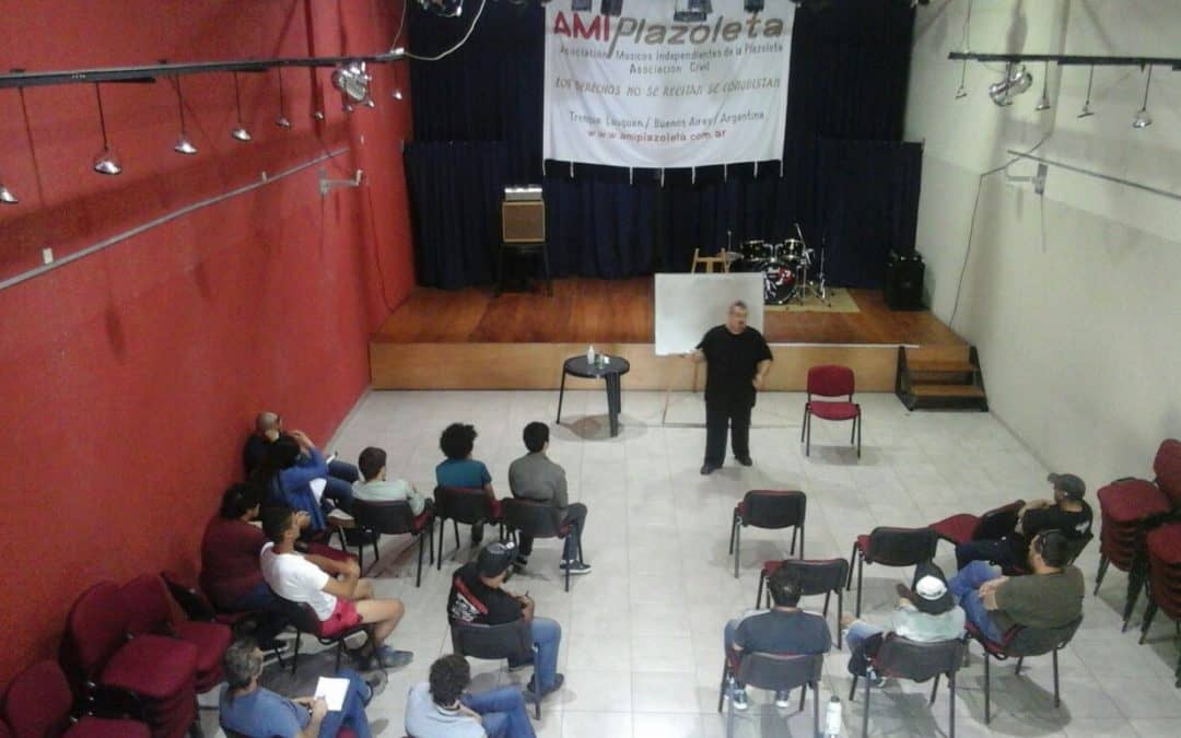 Se realizó una charla sobre los derechos de los músicos