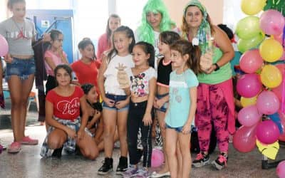 CON UN CONCURSO DE BAILE Y CANTO TERMINO HOY LA COLONIA DE VERANO DE CASA DEL NIÑO